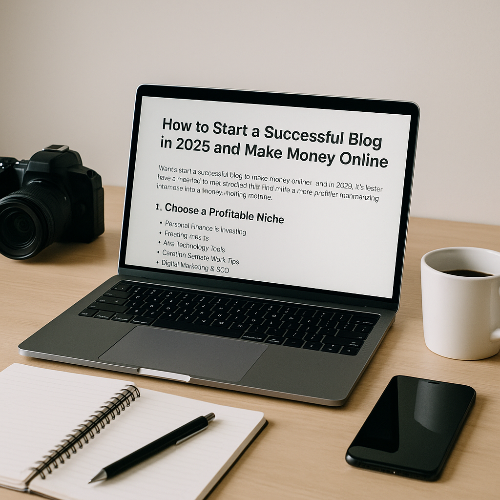 How to Start a Successful Blog in 2025 (A Simple, Realistic 14-Day Plan)