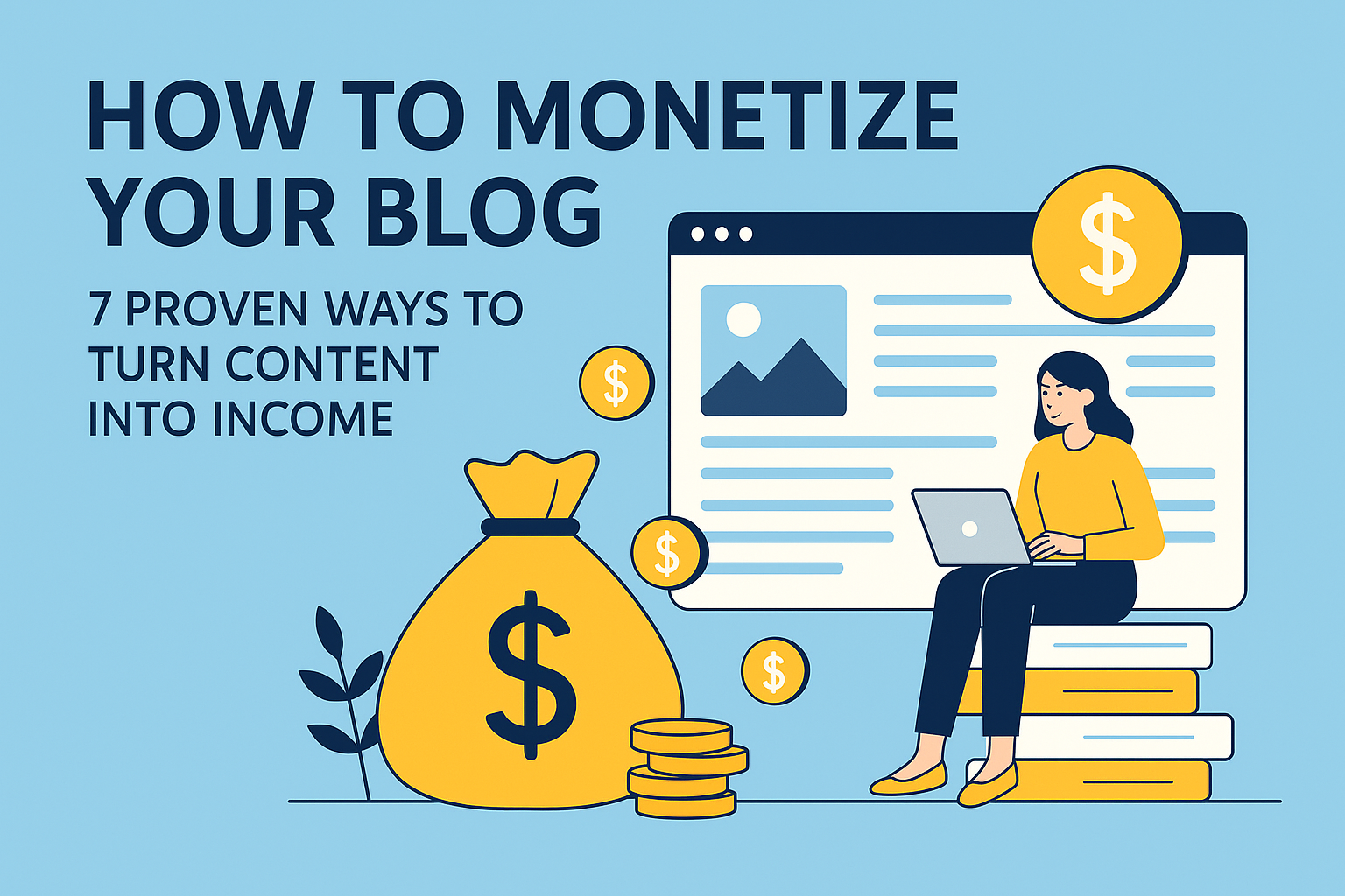 How to Monetize Your Blog: 7 Proven Ways to Turn Content Into Income